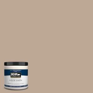 BEHR Premium Plus 8 oz. #700D 4 Brown Teepee Interior/Exterior Paint Sample 700D 4PP