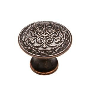 Knobware 1 1/8 in. Venetian Bronze Cabinet Knob K 5178/45/ZN3/VB