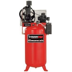 Husky 80 Gal. 2 Stage Cast Iron Electric Air Compressor TF2912