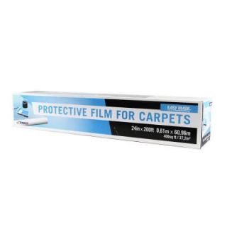 Easy Mask 24 in. x 200 ft. 2 mil Protective Film for Carpets 62420