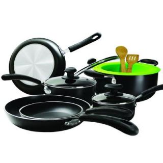 Ecolution Heavy Weight 12 Piece Cookware Set in Black EHWB 1212