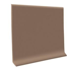 ROPPE 700 Series Sandstone 4 in. x 48 in. x .125 in. Wall Base Cove (30 Piece) 40C73P171