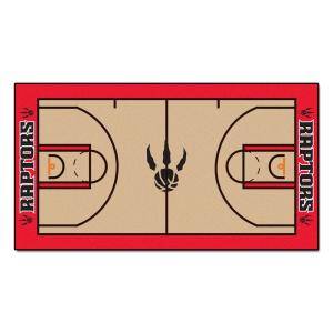 FANMATS Toronto Raptors 2 ft. x 3 ft. 8 in. NBA Court Runner 9507 
