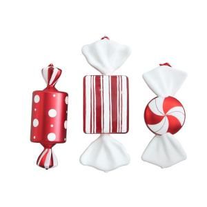 Plastic Candy Ornaments (Set of 3) JL 9X0168B/3S
