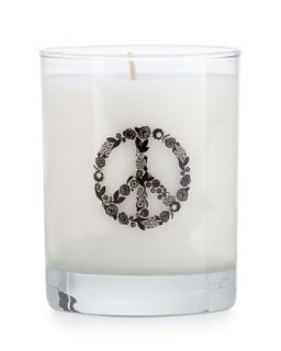Inked Peace Print Candle