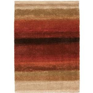 Orian Rugs Layers Lava 6 ft. 7 in. x 9 ft. 8 in. Area Rug 238389