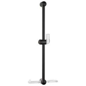 Hansgrohe Unica E 24 in. Wallbar in Rubbed Bronze 06890920