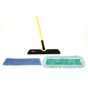 Rubbermaid Commercial Products Microfiber Floor Care Kit FGQ101 20