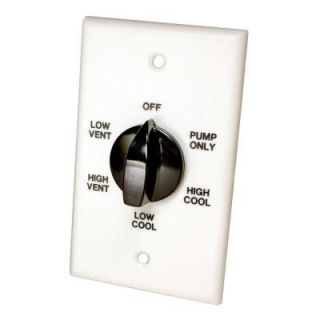 DIAL 6 Position Evaporative Cooler Wall Switch 71105