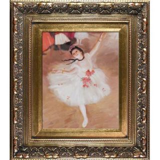 10 in. x 8 in. Star Dancer (on Stage) Hand Painted Vintage Artwork DG1119 FR 21538X10