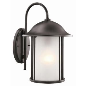 Design House Hannover Wall Mount Outdoor Black Finish Downlight 516799