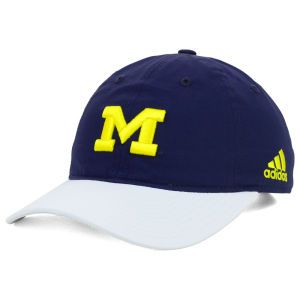 Michigan Wolverines adidas NCAA 2014 Camp Slouch Adjustable Hat