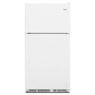 Whirlpool 18.5 cu. ft. Top Freezer Refrigerator in White WRT138TFYW