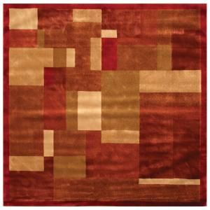 Mohawk Home Timmins Rust 8 ft. Square Area Rug DISCONTINUED 224547
