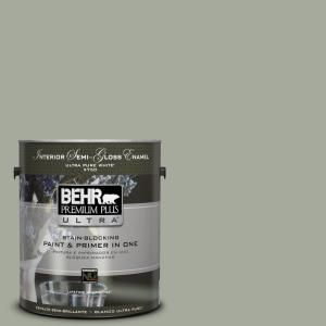 BEHR Premium Plus Ultra Home Decorators Collection 1 gal. #HDC AC 18 Garden Promenade Semi Gloss Enamel Interior Paint 375401