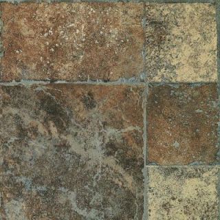 Bruce Aged Terracotta Laminate Flooring   5 in. x 7 in. Take Home Sample BR 546500