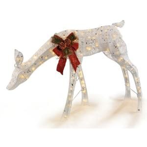Home Accents Holiday 24 in. Thin PVC Sculpture Lighted Doe TY312 1411