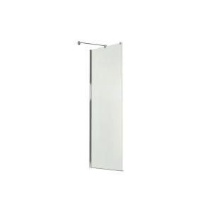 MAAX Reveal 2 in. x 29 7/8 in. x 71 ½ in 1 piece Stationary Shower Panel in Chrome Clear Glass 137773 900 084 000