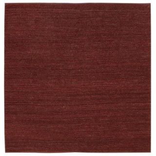 Home Decorators Collection Global Red 8 ft. Square Area Rug 0543260110