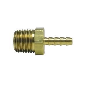 Watts 3/8 in. x 1/2 in. Brass Barb x MIP Adapter LF A300A