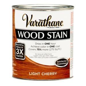 Varathane 1 Qt. Light Cherry 3x Wood Stain 266258