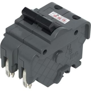 Federal Pacific Thick 15 Amp 2 in. Double Pole Type F UBI Replacement Circuit Breaker UBIF215N