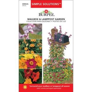 Burpee Mailbox and Lamppost Garden Seed Collection 69305