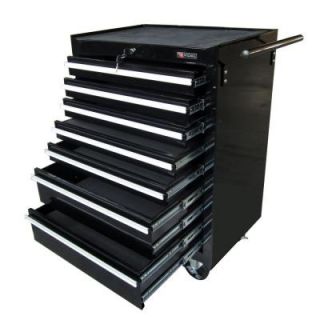 Excel Steel Roller Cabinet, 26.8 in. W x 18 in. D x 39.2 in. H, Each TB2080BBSB Black