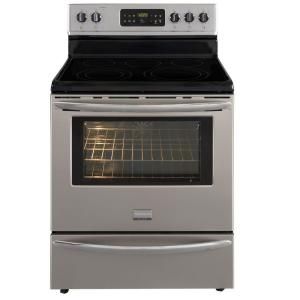 Frigidaire Gallery 5.7 cu. ft. Electric Range with Self Cleaning Convection Oven in Stainless Steel FGEF3032MF