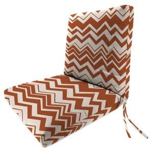 Home Decorators Collection Rizzy Rust Polyester Outdoor Chair Seat And Back Cushion DISCONTINUED 1573120170