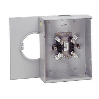 Eaton 100 Amp Single Meter Socket HL&P and Reliant Approved UNRRS111BEUSCH