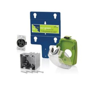 Leviton Evr Green 50 Amp 240 Volt Pre Wire Installation Kit for EVB32 8ML and EVB32 5ML Home Charging Stations 000 EVK05 00M