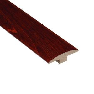 Home Legend High Gloss Birch Cherry 3/8 in. Thick x 2 in. Wide x 78 in. Length Hardwood T Molding HL107TM