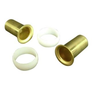 Watts 1/4 in. Plastic Delrin Compression Sleeve with Brass Insert A 8