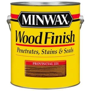 Minwax 1 gal. Oil Based Provincial Wood Finish Interior Stain 71002