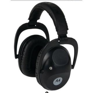 Motorola Protective Noise Canceling Earpads with PTT Microphone Cable MHP61