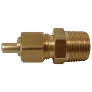 Watts 3/8 in. x 3/8 in. Lead Free Brass Compression x MIP Adapter LF A123