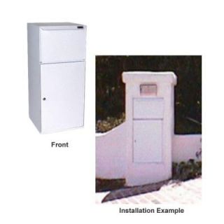 dVault Secure Collection Unit and Locking Mailbox   White DVCS0023 3