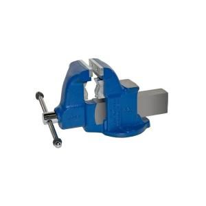 Yost 4 1/2 in. Heavy Duty Combination Pipe and Bench Vise   Stationary Base 132C