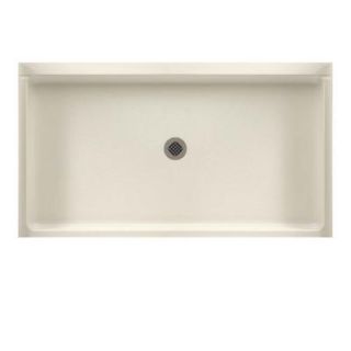Swanstone 32 in. x 60 in. Solid Surface Single Threshold Shower Floor in Bone SF03260MD.037