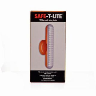 Safe T Lite Emergency Magnetic Flashlight in Orange STL32797