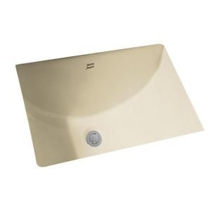 American Standard Studio Rectangular Undermount Bathroom Sink in Linen 0618.000.222