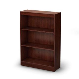 South Shore Furniture Freeport 3 Shelf Bookcase in Royal Cherry 7246766C