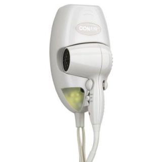 Conair Wall Mount Hair Dryer with LED Night Light 134R
