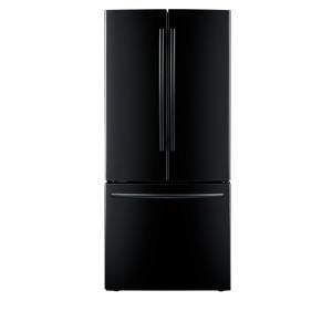 Samsung 21.6 cu. ft. French Door Refrigerator in Black RF221NCTABC