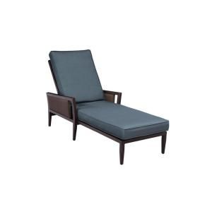 Brown Jordan Greystone Patio Chaise Lounge in Denim MT005 C 6