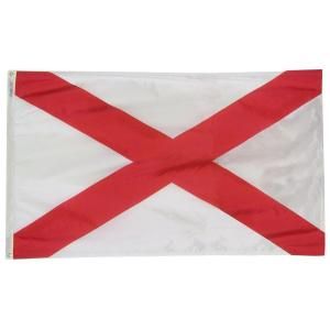 Annin Flagmakers 3 ft. x 5 ft. Alabama State Flag 140060
