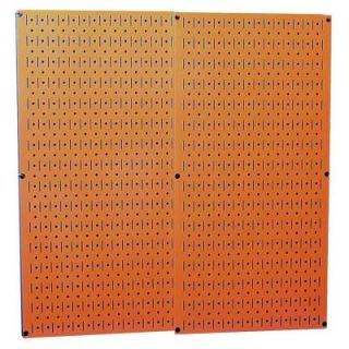 Wall Control Orange Metal Pegboard Pack with Two Pegboard Tool Boards 30P3232OR