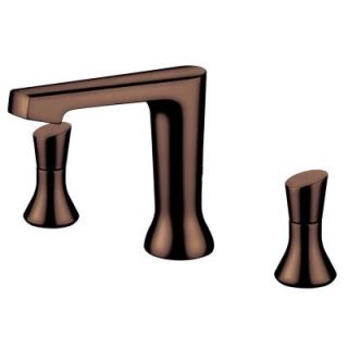 Yosemite Home Decor 8 in. Widespread 2 Handle Lavatory Faucet in Oil Rubbed Bronze YP9313 ORB