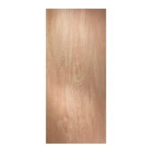 JELD WEN Woodgrain Flush Unfinished Birch Interior Door Slab THDJW160700431